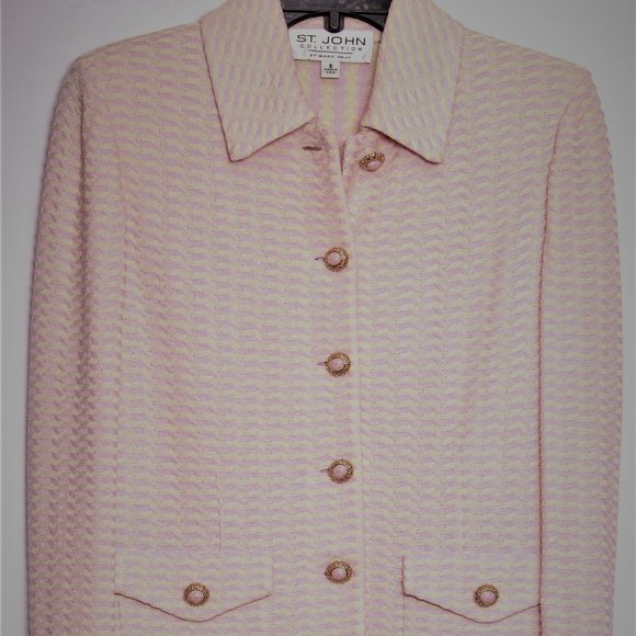 Lovely St. John Pink Jacket - Picture 1 of 4